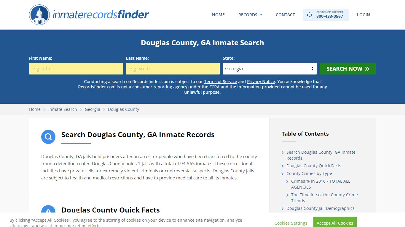 Douglas County, GA Inmate Lookup & Jail Records Online