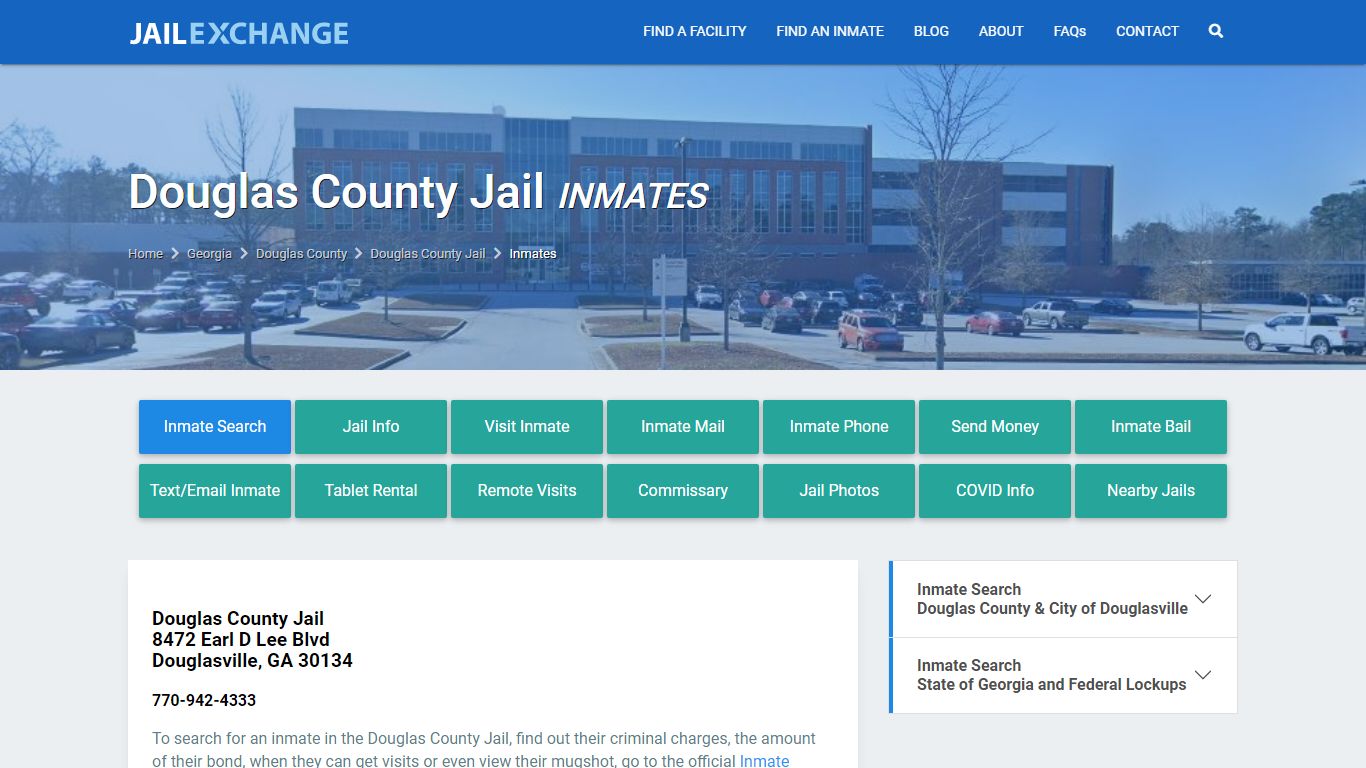 Douglas County Jail Inmates | Arrests | Mugshots | GA
